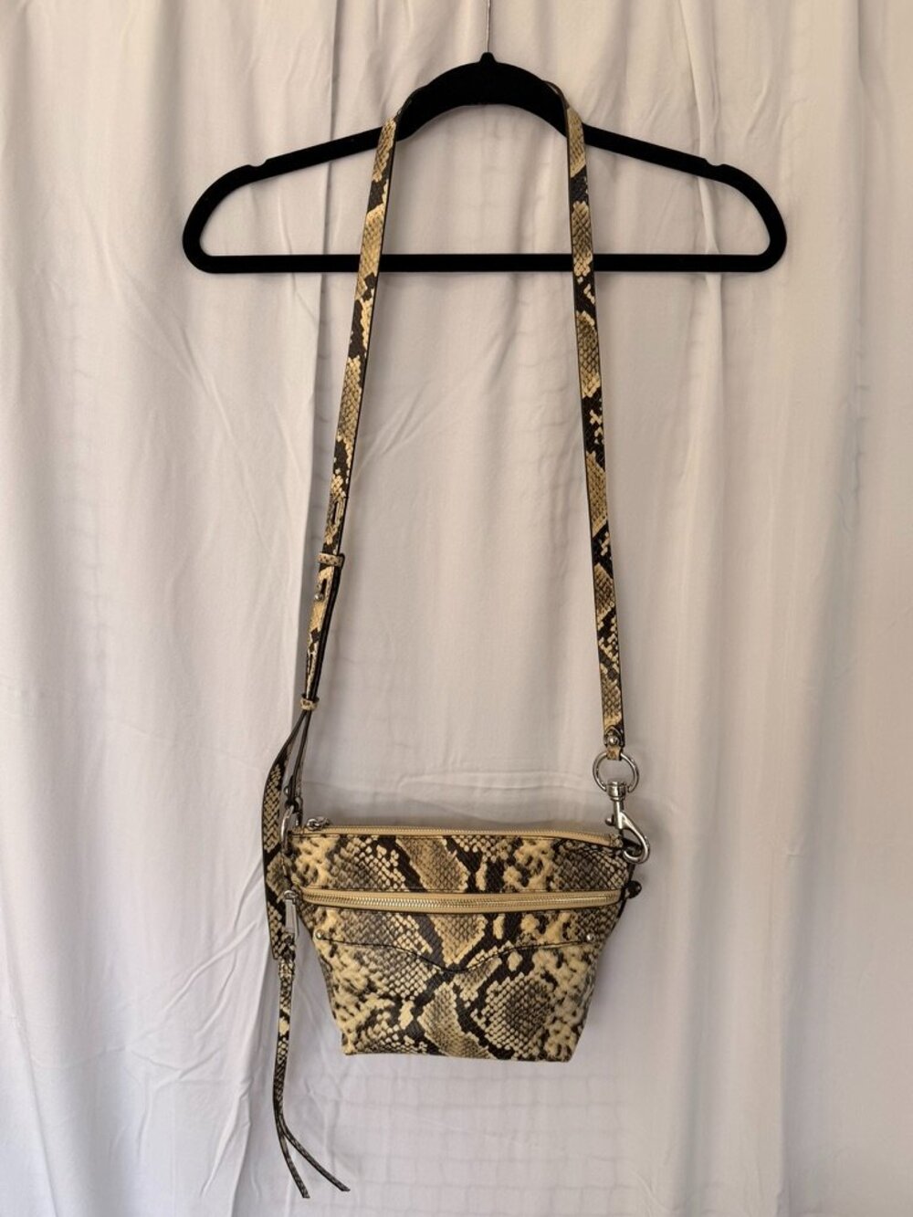 Rebecca Minkoff Snake Print Crossbody Bag